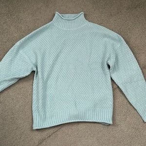 Light teal sweater